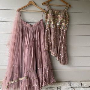 Bollywood Sharara with Skirt